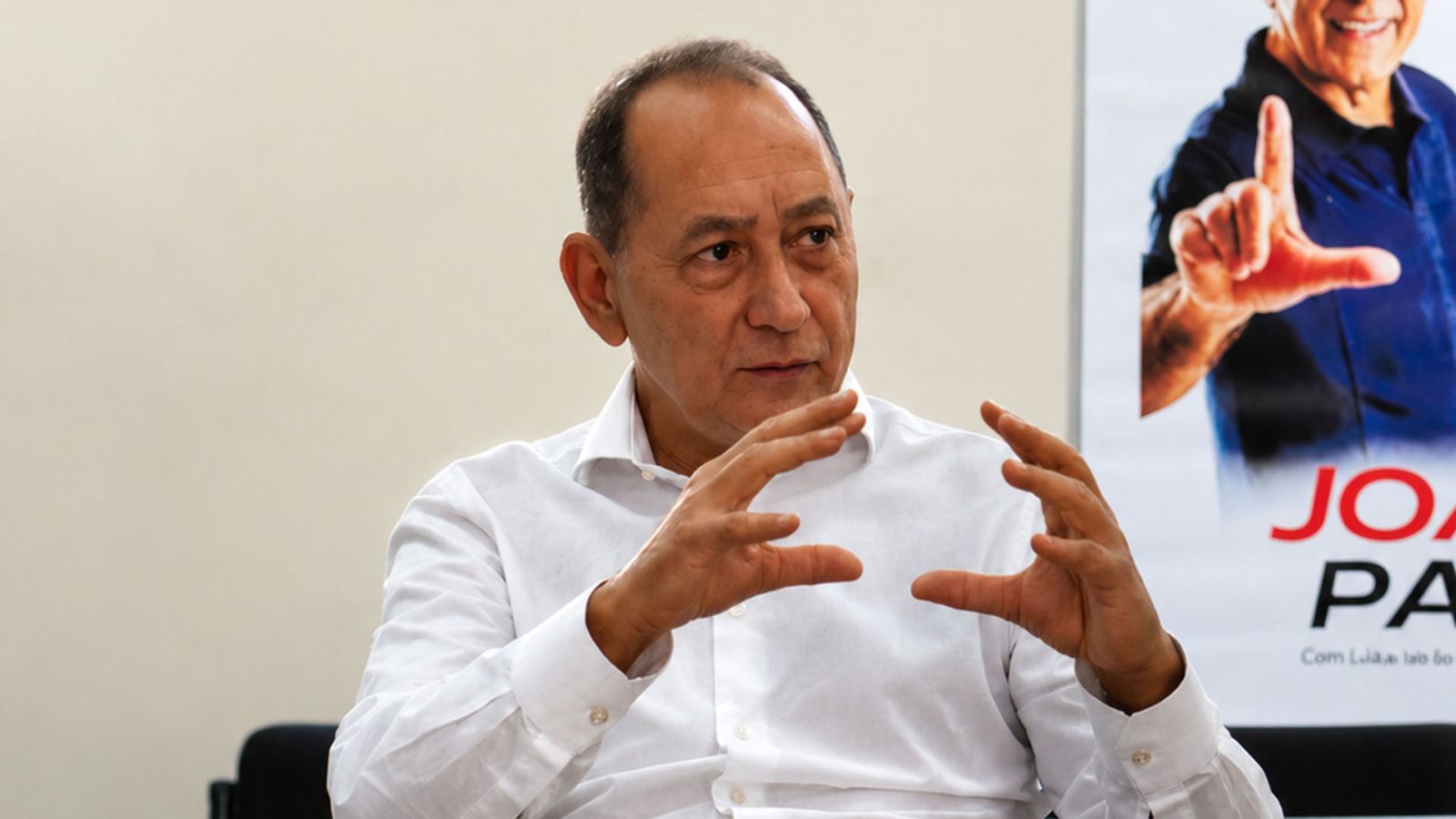 oão Paulo Cunha durante encontro com trabalhadores dos Correios