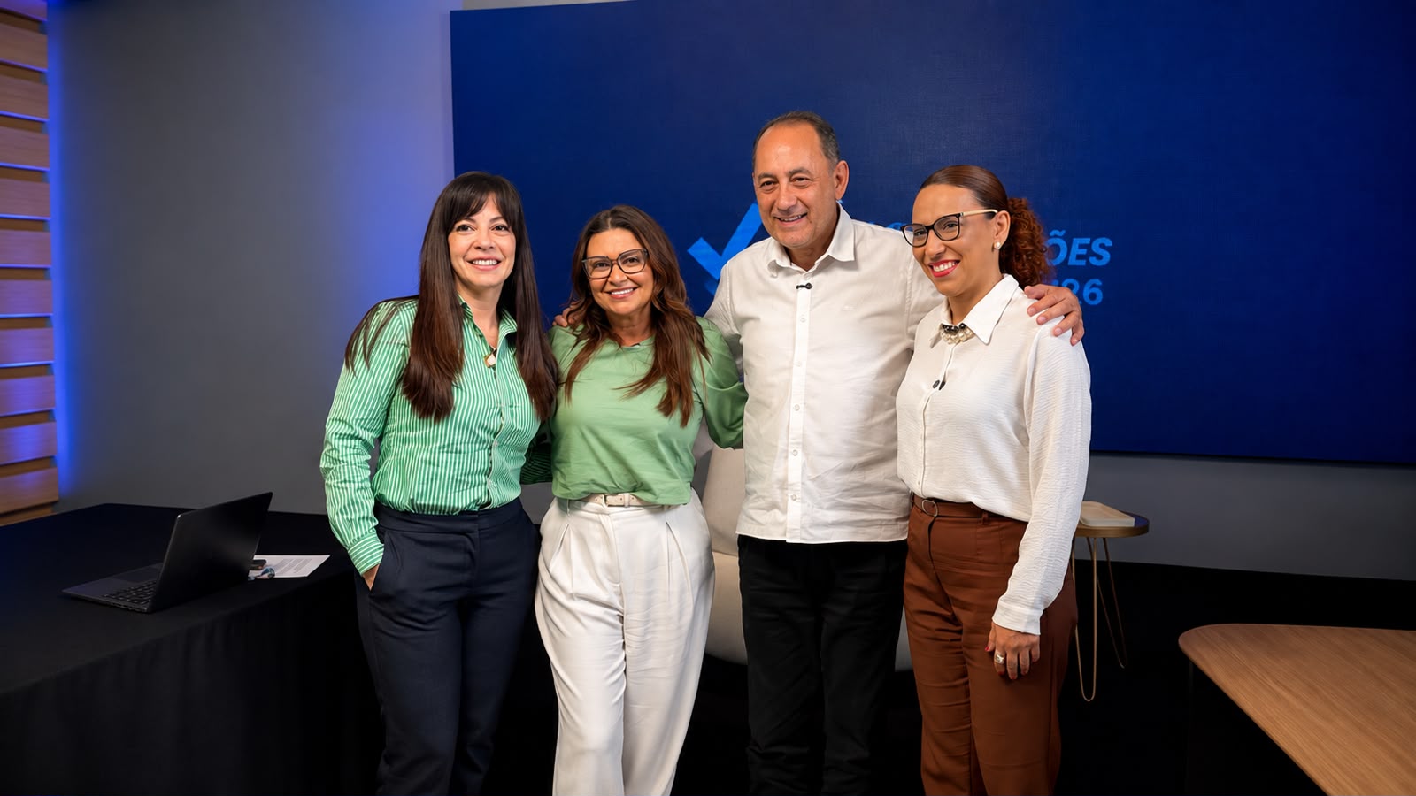 João Paulo Cunha participa do Giro Eleições ao lado das jornalistas do Jornal Giro SA
