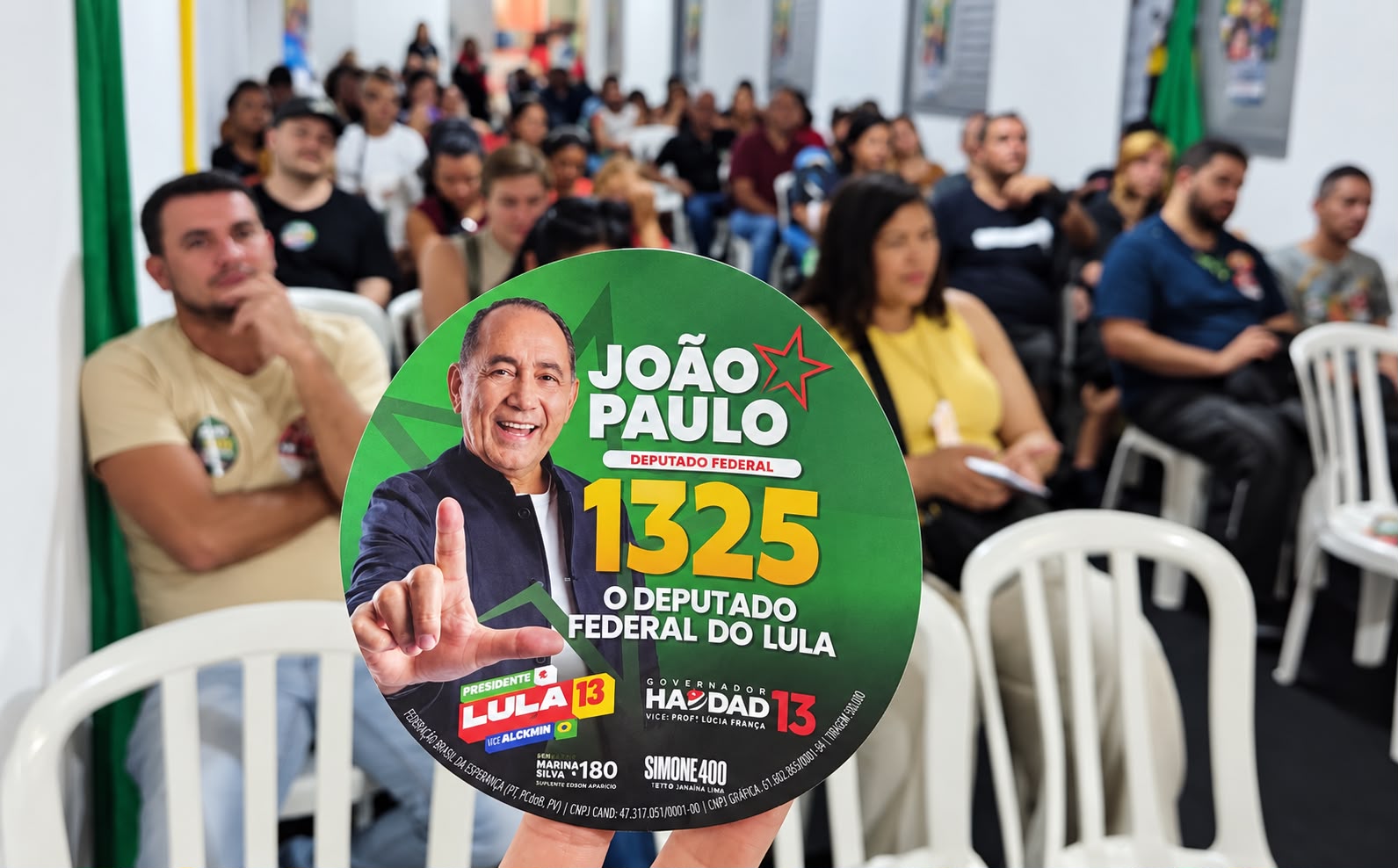 João Paulo participou de uma agenda com apoiadores e lideranças para dialogar sobre os desafios do país e reforçar seu compromisso com o desenvolvimento, a democracia e a qualidade de vida da população.